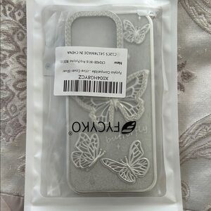 NWT Bling Butterfly 🦋 Phone 16 Pro Case